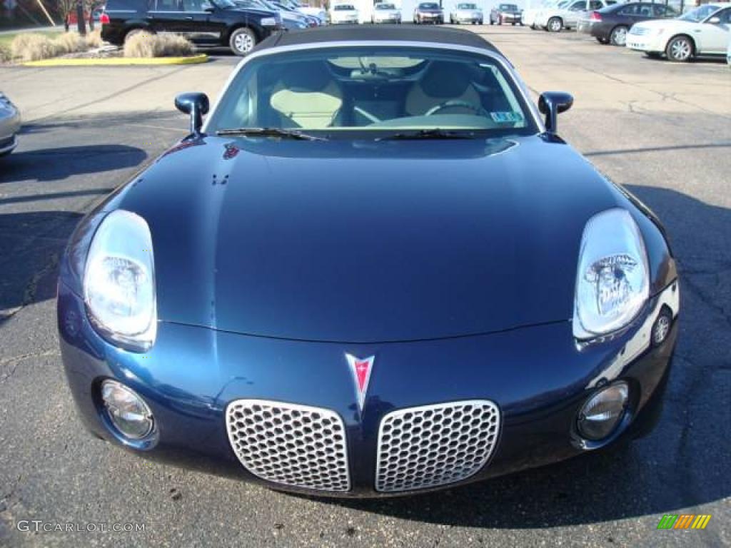 2006 Solstice Roadster - Deep Blue / Steel/Sand photo #6