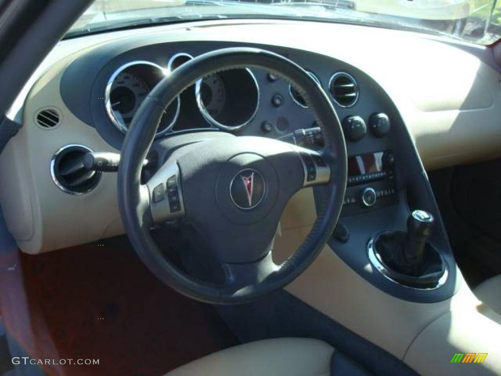 2006 Solstice Roadster - Deep Blue / Steel/Sand photo #13