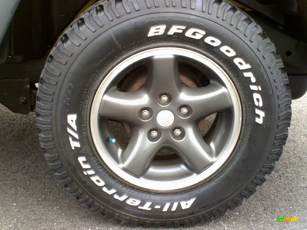2004 Jeep Wrangler X 4x4 Wheel Photo #68827484