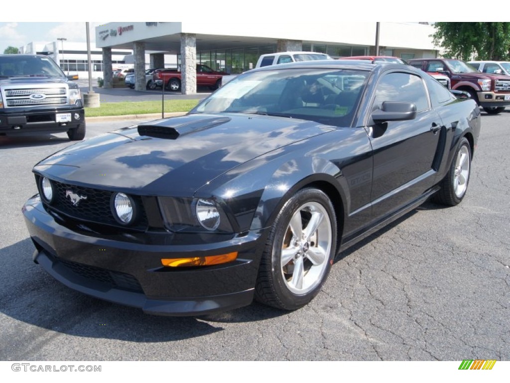 Black 2008 Ford Mustang GT Premium Coupe Exterior Photo #68827613