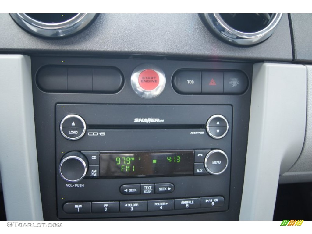 2008 Ford Mustang GT Premium Coupe Audio System Photo #68827661