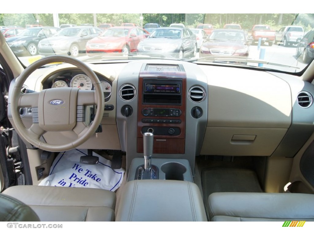 2006 F150 Lariat SuperCrew 4x4 - Black / Tan photo #21