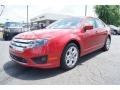 2010 Sangria Red Metallic Ford Fusion SE  photo #6