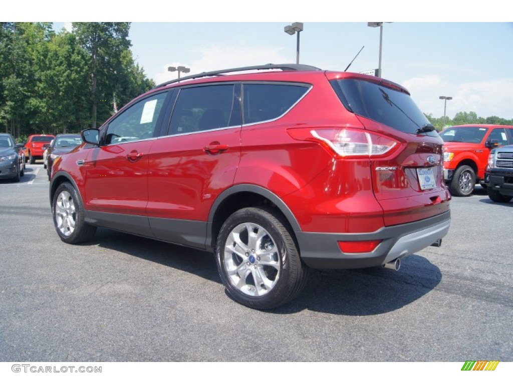 2013 Escape SE 1.6L EcoBoost - Ruby Red Metallic / Medium Light Stone photo #33