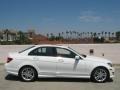 Polar White 2013 Mercedes-Benz C 250 Sport Exterior