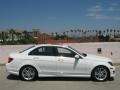 Polar White 2013 Mercedes-Benz C 250 Sport Exterior