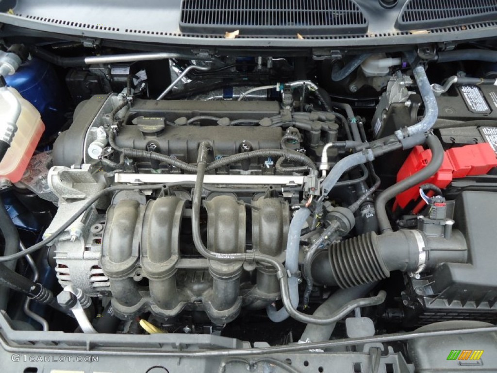 2011 Ford Fiesta SES Hatchback 1.6 Liter DOHC 16-Valve Ti-VCT Duratec 4 Cylinder Engine Photo #68830467