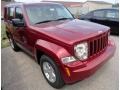 2012 Deep Cherry Red Crystal Pearl Jeep Liberty Sport 4x4  photo #2