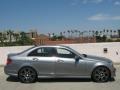 Palladium Silver Metallic 2013 Mercedes-Benz C 250 Sport Exterior