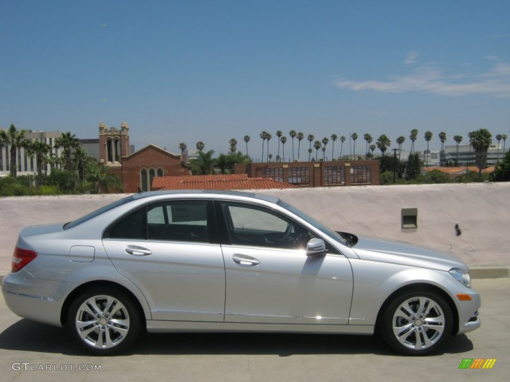 Iridium Silver Metallic 2013 Mercedes-Benz C 250 Luxury Exterior Photo #68831274