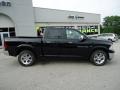 2012 Black Dodge Ram 1500 Laramie Crew Cab 4x4  photo #4