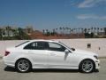 Polar White 2013 Mercedes-Benz C 250 Sport Exterior