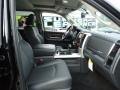 2012 Black Dodge Ram 1500 Laramie Crew Cab 4x4  photo #14