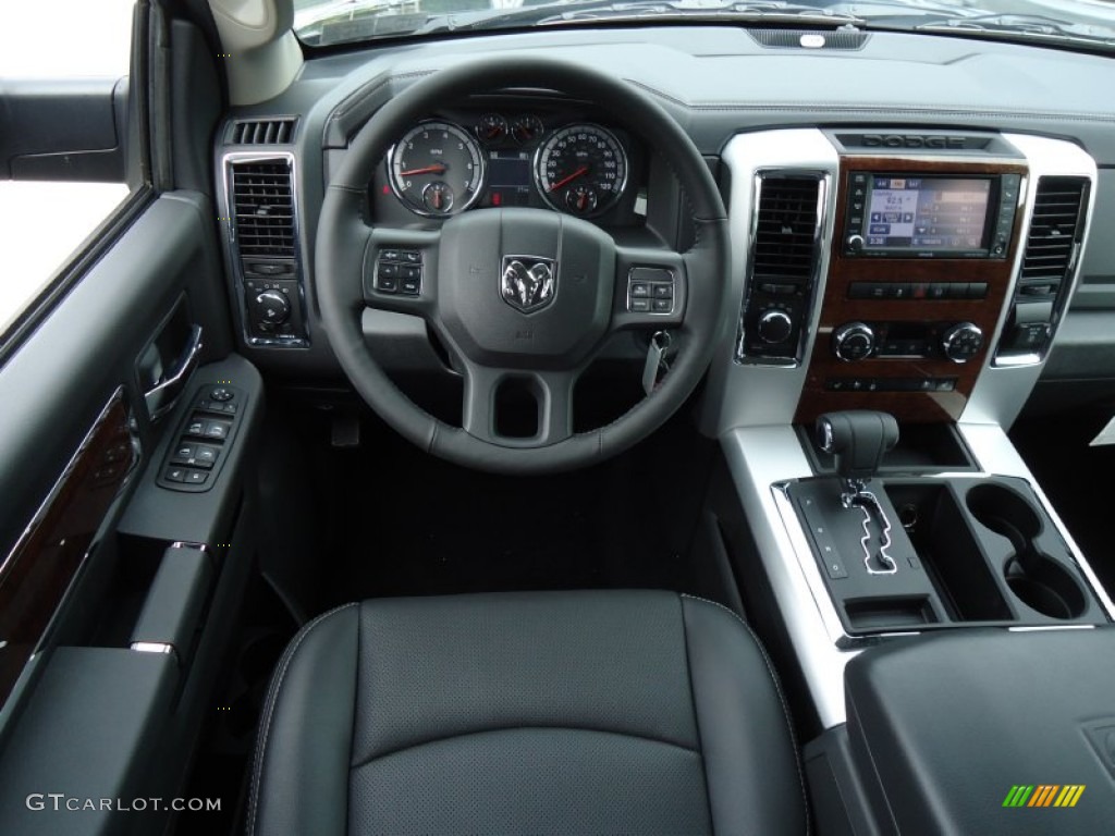 2012 Dodge Ram 1500 Laramie Crew Cab 4x4 Dashboard Photos
