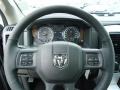 2012 Dodge Ram 1500 Dark Slate Gray Interior Steering Wheel Photo