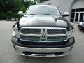 2012 Black Dodge Ram 1500 Laramie Crew Cab 4x4  photo #3