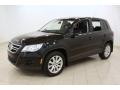 Deep Black Metallic - Tiguan S Photo No. 3