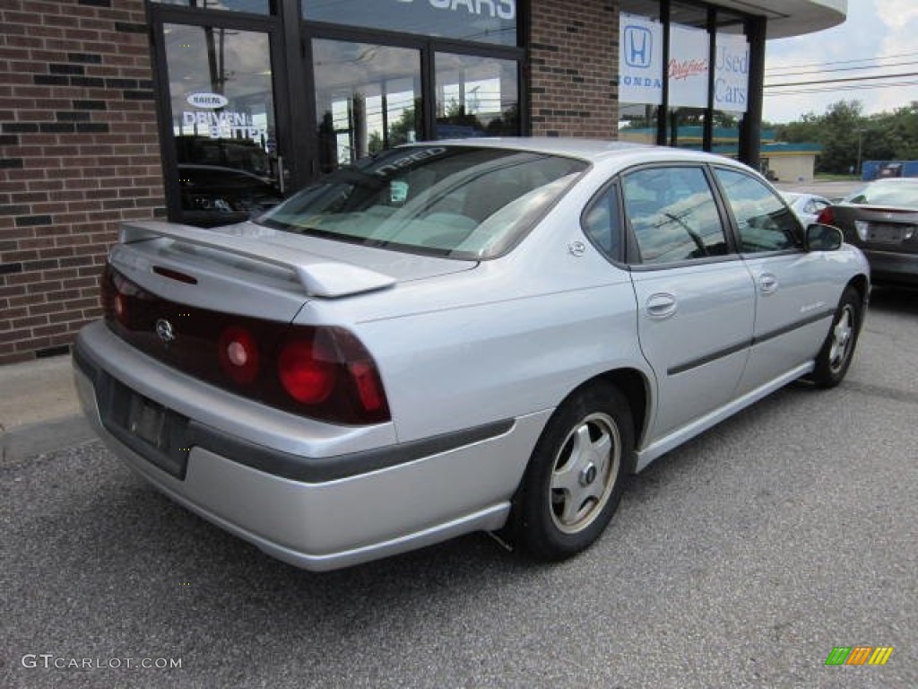 2002 Impala LS - Galaxy Silver Metallic / Medium Gray photo #2