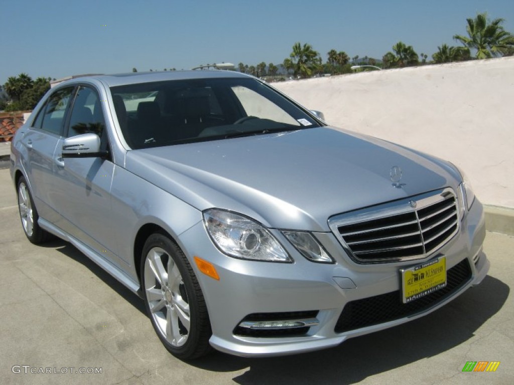 Diamond White Metallic 2013 Mercedes-Benz E 350 Sedan Exterior Photo #68832336
