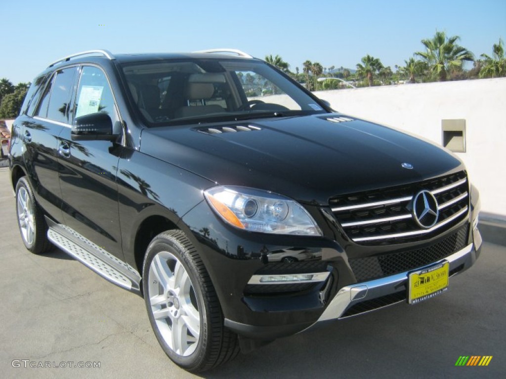 Black 2013 Mercedes-Benz ML 350 4Matic Exterior Photo #68832863