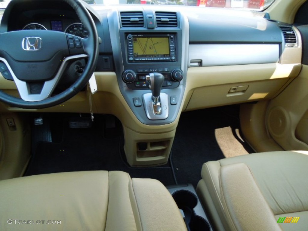 2011 Honda CR-V EX-L Ivory Dashboard Photo #68833701