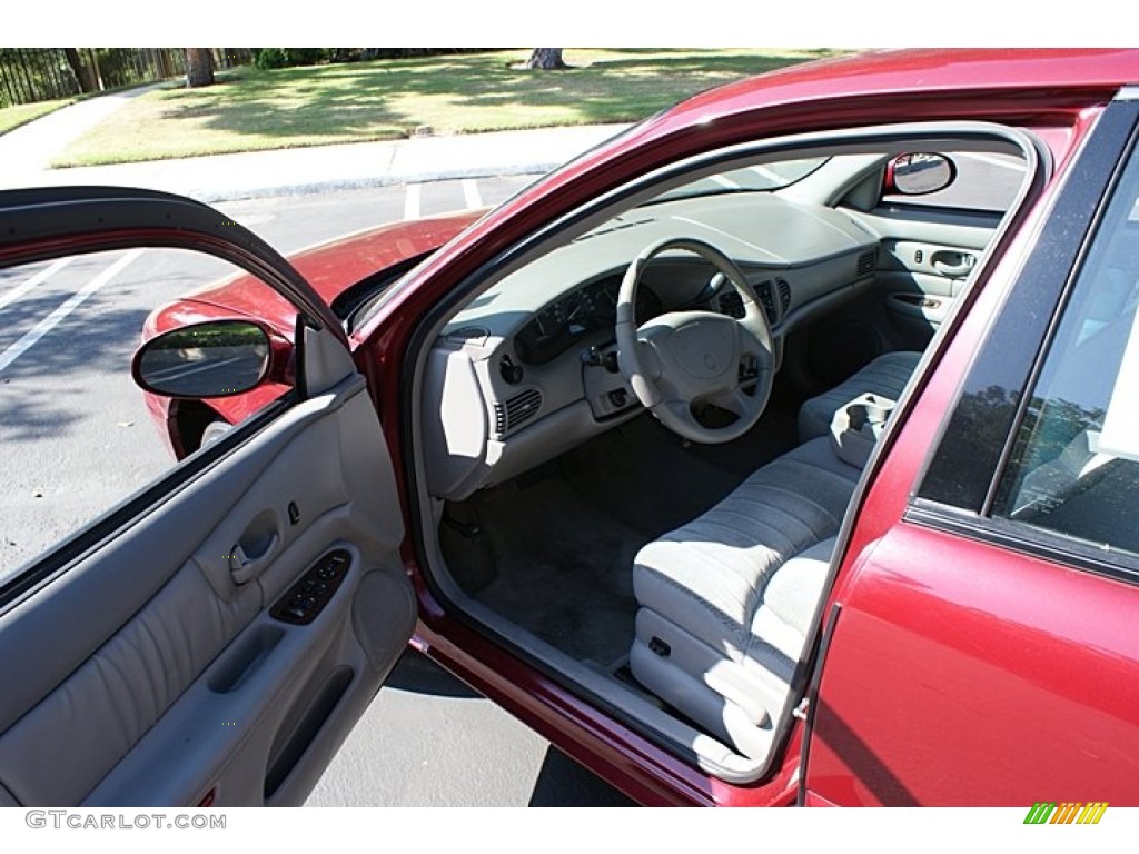 2005 Century Sedan - Cardinal Red Metallic / Gray photo #37