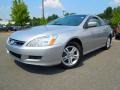 Alabaster Silver Metallic 2007 Honda Accord EX-L Coupe