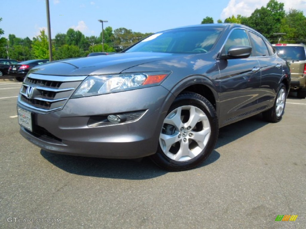 2010 Accord Crosstour EX-L - Polished Metal Metallic / Black photo #1