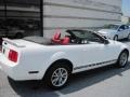 2005 Performance White Ford Mustang V6 Premium Convertible  photo #13