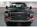 1999 Dark Tourmaline Metallic Ford F350 Super Duty XLT SuperCab Dually  photo #3