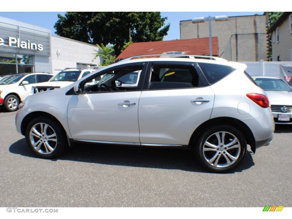 2009 Murano LE AWD - Brilliant Silver Metallic / Black photo #3