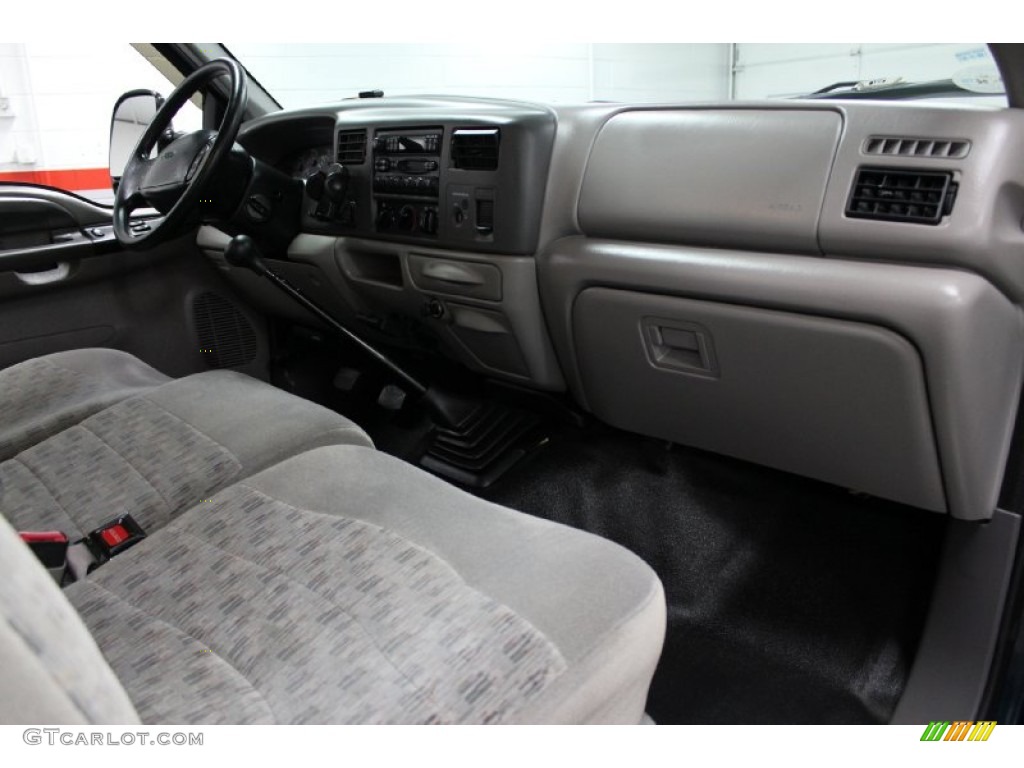 Medium Graphite Interior 1999 Ford F350 Super Duty XLT SuperCab Dually Photo #68835771