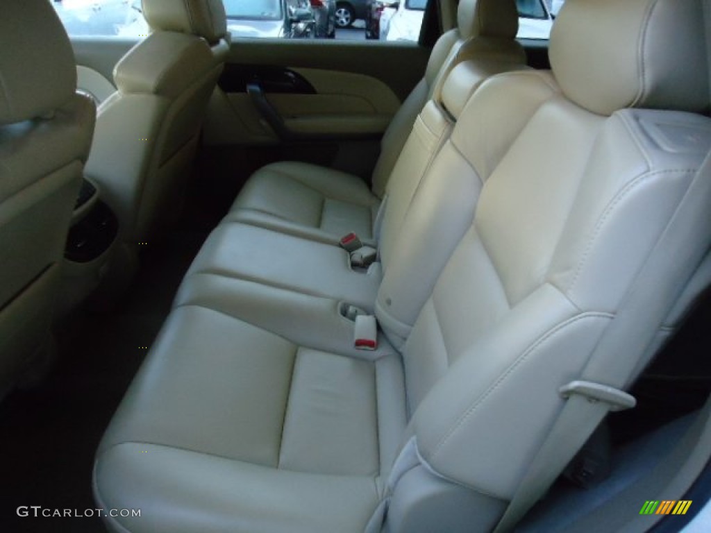 2007 MDX  - Aspen White Pearl / Taupe photo #5