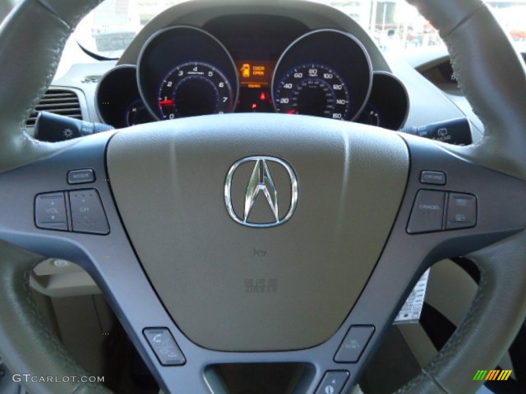 2007 MDX  - Aspen White Pearl / Taupe photo #20