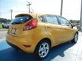 Yellow Blaze Metallic Tri-Coat - Fiesta SES Hatchback Photo No. 5