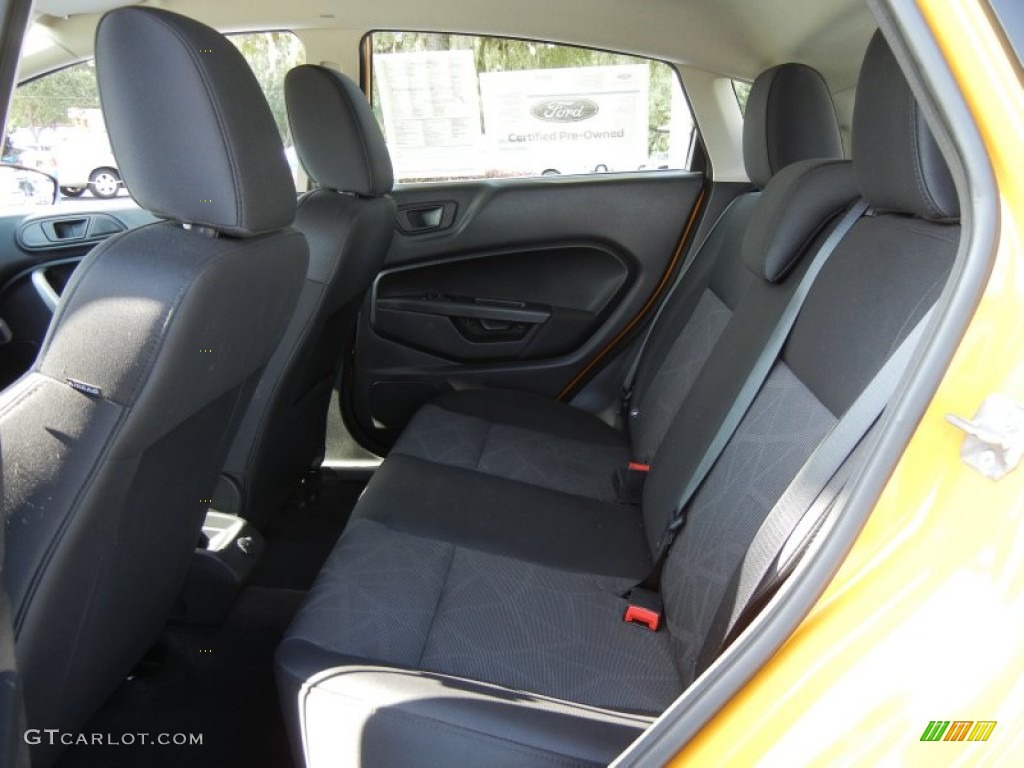 2011 Ford Fiesta SES Hatchback Rear Seat Photo #68836812
