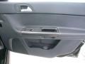 Off Black Flex-Tec/Cream Leather 2011 Volvo S40 T5 R-Design Door Panel