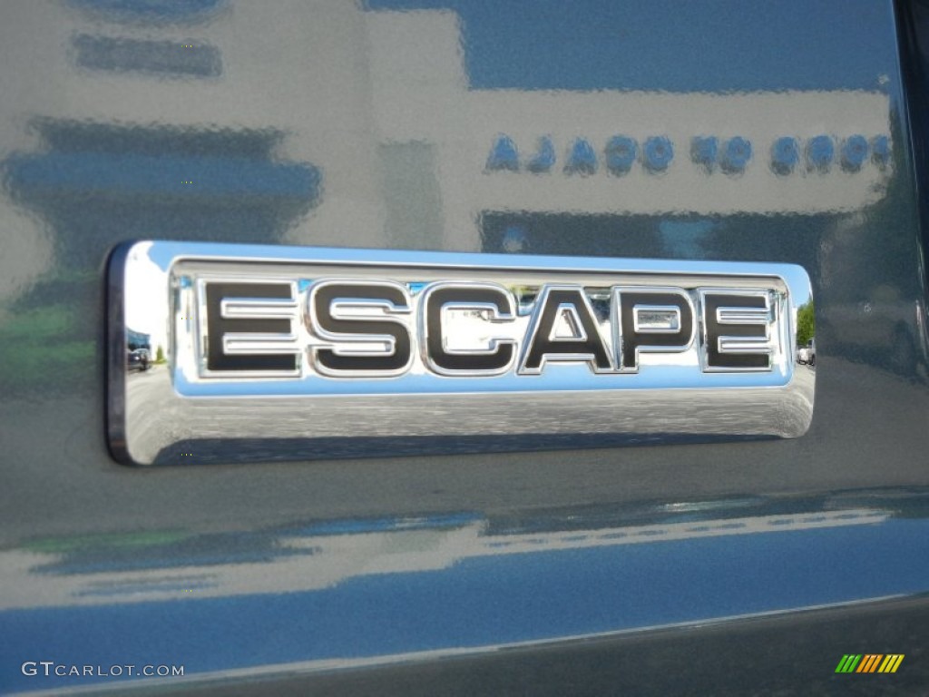2010 Escape XLS - Steel Blue Metallic / Stone photo #9