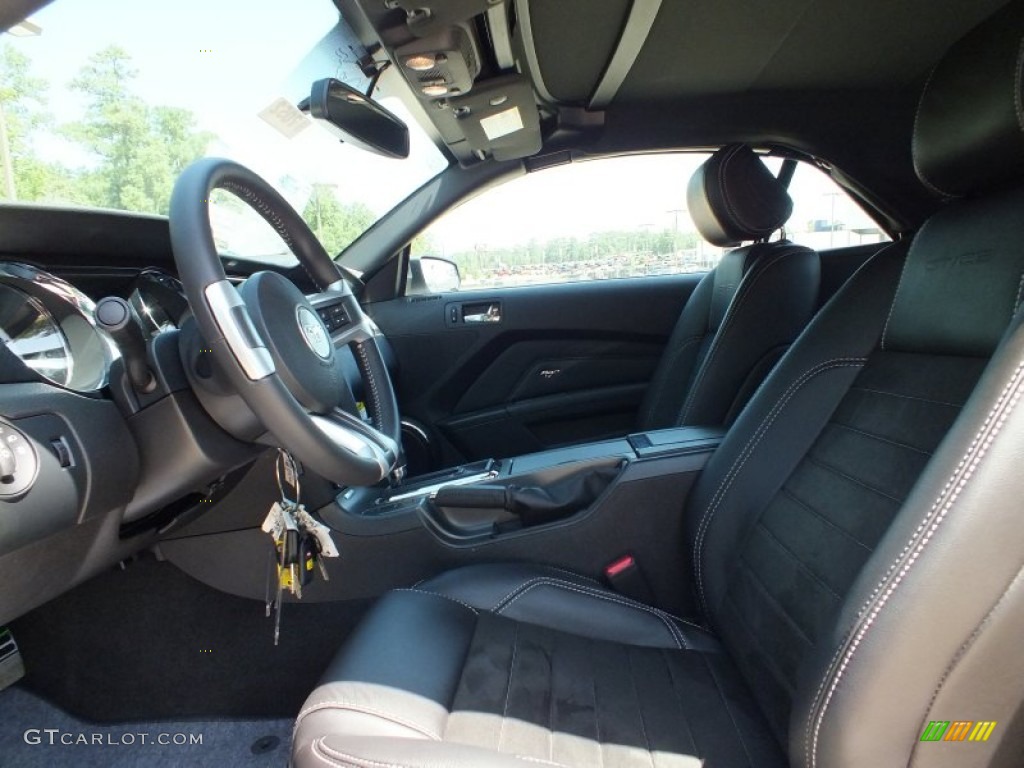 2013 Mustang GT/CS California Special Convertible - Ingot Silver Metallic / California Special Charcoal Black/Miko-suede Inserts photo #3