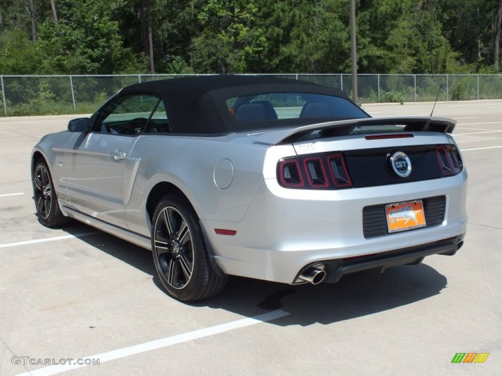 2013 Mustang GT/CS California Special Convertible - Ingot Silver Metallic / California Special Charcoal Black/Miko-suede Inserts photo #7
