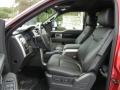 Black 2011 Ford F150 FX2 SuperCrew Interior Color