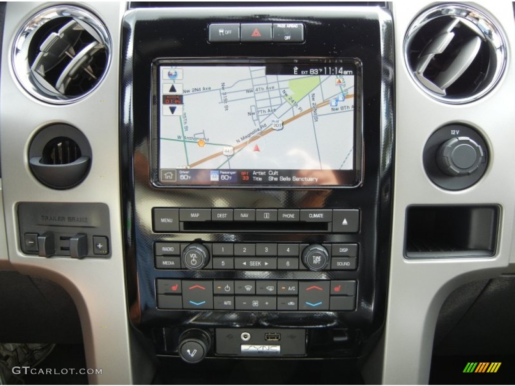 2011 Ford F150 FX2 SuperCrew Navigation Photos