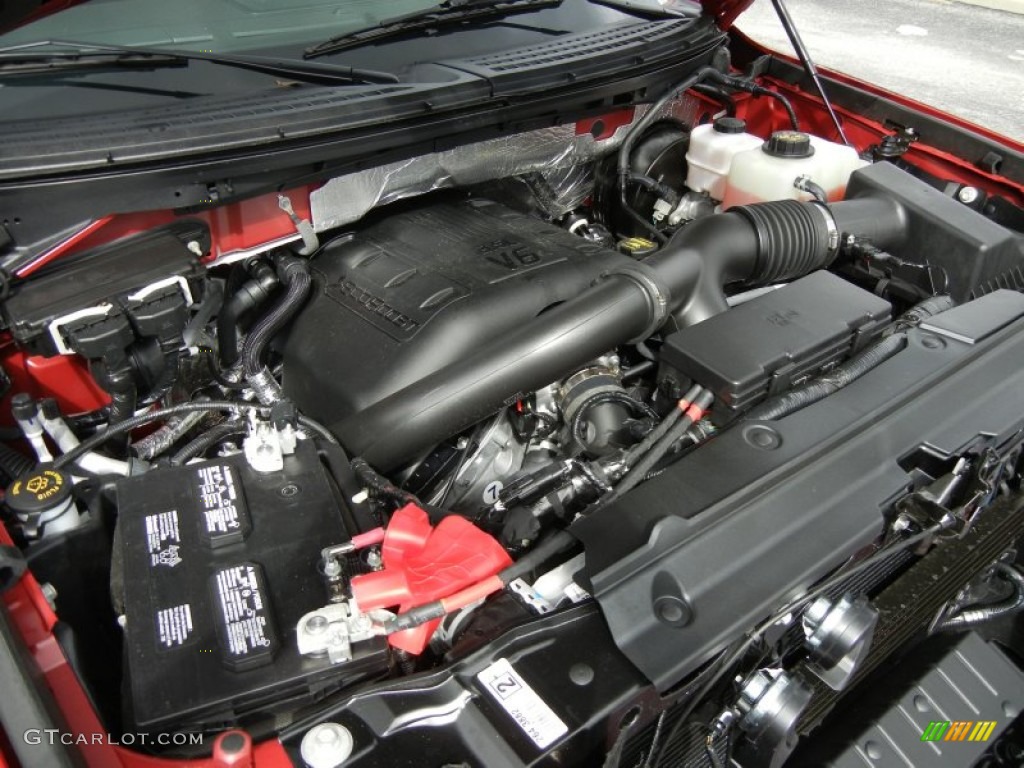 2011 Ford F150 FX2 SuperCrew 3.5 Liter GTDI EcoBoost Twin-Turbocharged DOHC 24-Valve VVT V6 Engine Photo #68837790