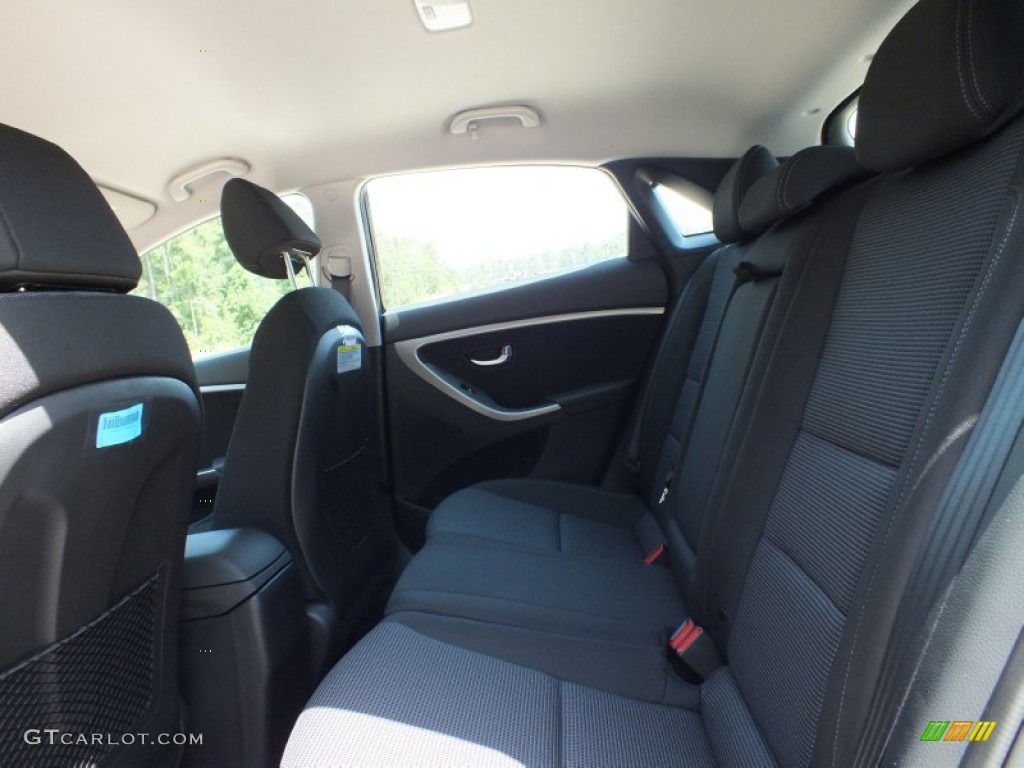 2013 Elantra GT - Black Noir Pearl / Black photo #4