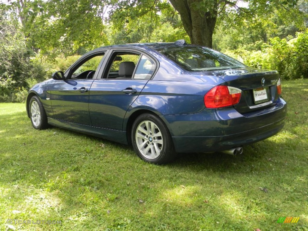 2006 3 Series 325xi Sedan - Mystic Blue Metallic / Grey photo #5