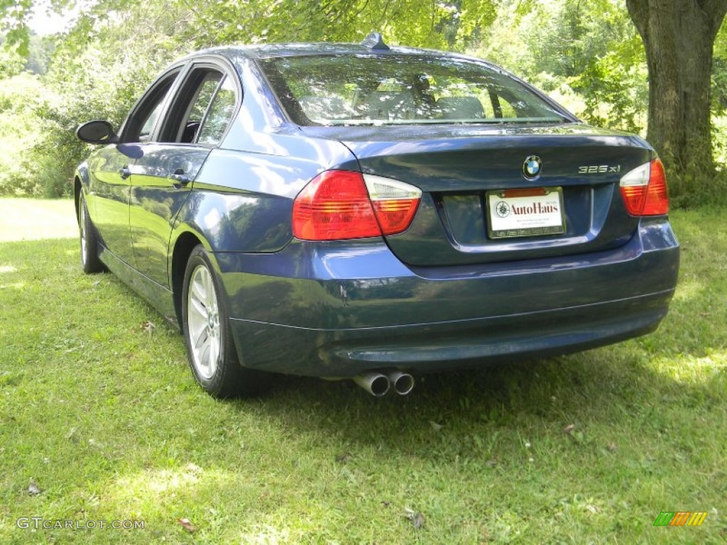 2006 3 Series 325xi Sedan - Mystic Blue Metallic / Grey photo #6