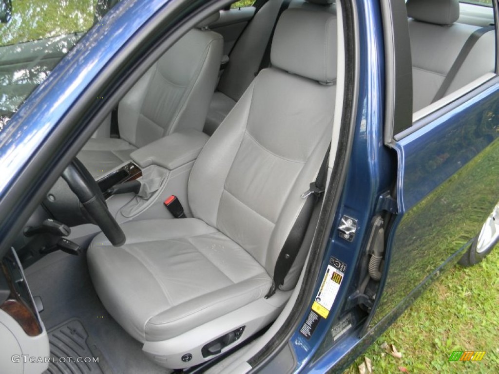 2006 3 Series 325xi Sedan - Mystic Blue Metallic / Grey photo #17
