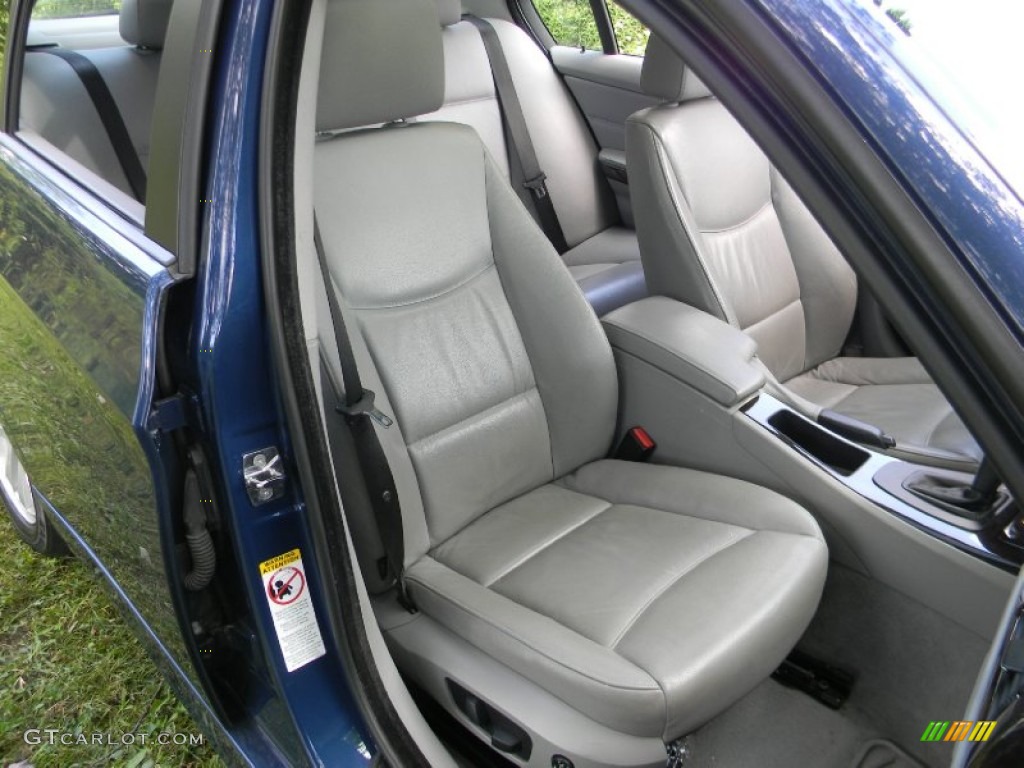 2006 3 Series 325xi Sedan - Mystic Blue Metallic / Grey photo #19