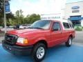 Torch Red 2005 Ford Ranger XLT Regular Cab