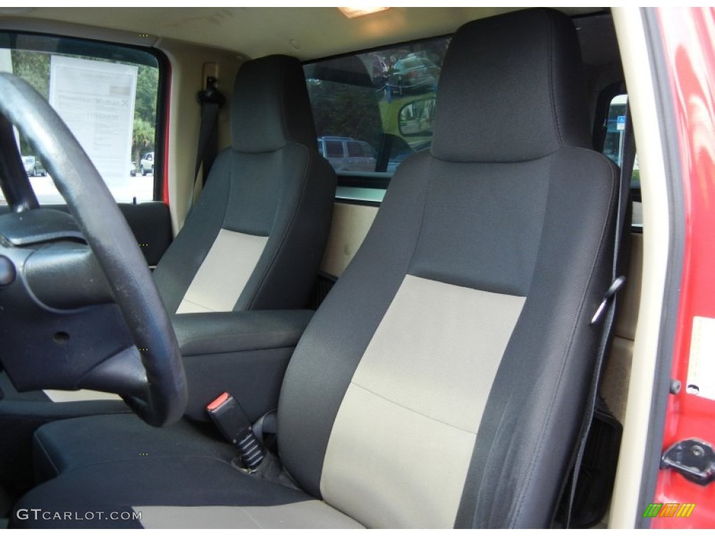 Medium Pebble Tan Interior 2005 Ford Ranger XLT Regular Cab Photo #68838171
